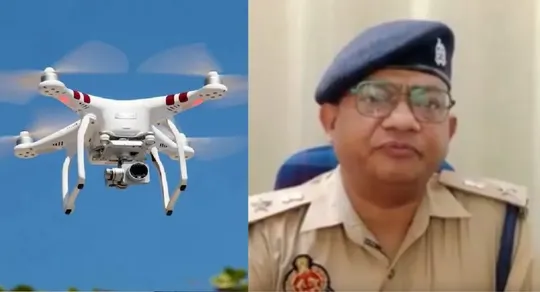 यूपी के जिलों में रात में निकल रहे ड्रोन्स, गांवों में दहशत, लाठी-डंडे लेकर पहरा दे रहे लोग